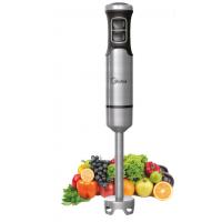 Midea frullatore ad immersione 1000w 0.6lt becker nero-inox