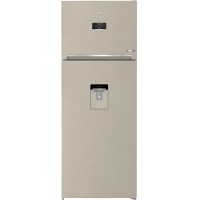 Beko frigorifero doppia porta 455lt cl.e, nf beige dispenser 185x70x65.5