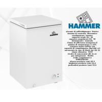 Hammer congelatore  orizzontale  100lt cl.e 55,2x47,5x85,2cm bianco