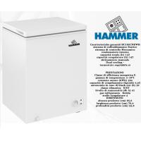 Hammer congelatore  orizzontale 147lt largh 63,2cm cl.e bianco