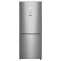 Frigorifero Combinato 70 cm Nikkei 420 lt 185x70,3x67 cl.E no frost display inox