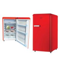 Dcg frigorifero 100lt linea retro' rosso