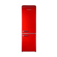 Nikkei frigorifero  combinato retro rosso  300lt, l60 cl.e largo 60 cm  alto 190 cm ventilato